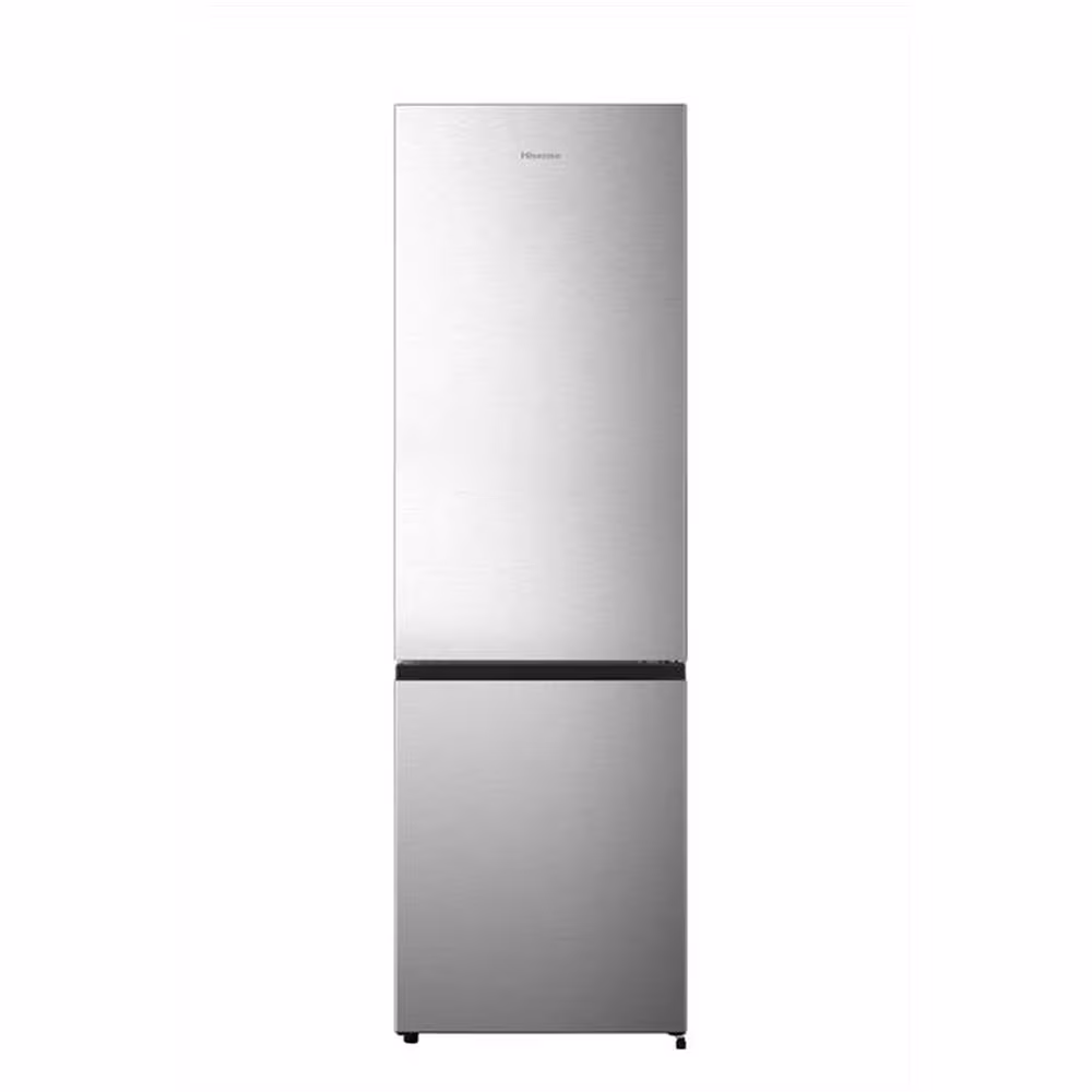 FRIGORIFERO COMBINATO INOX HISENSE NO FROST